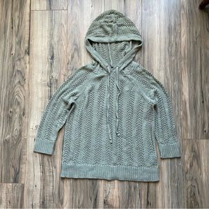 Mesh/Net Hooded Pullover